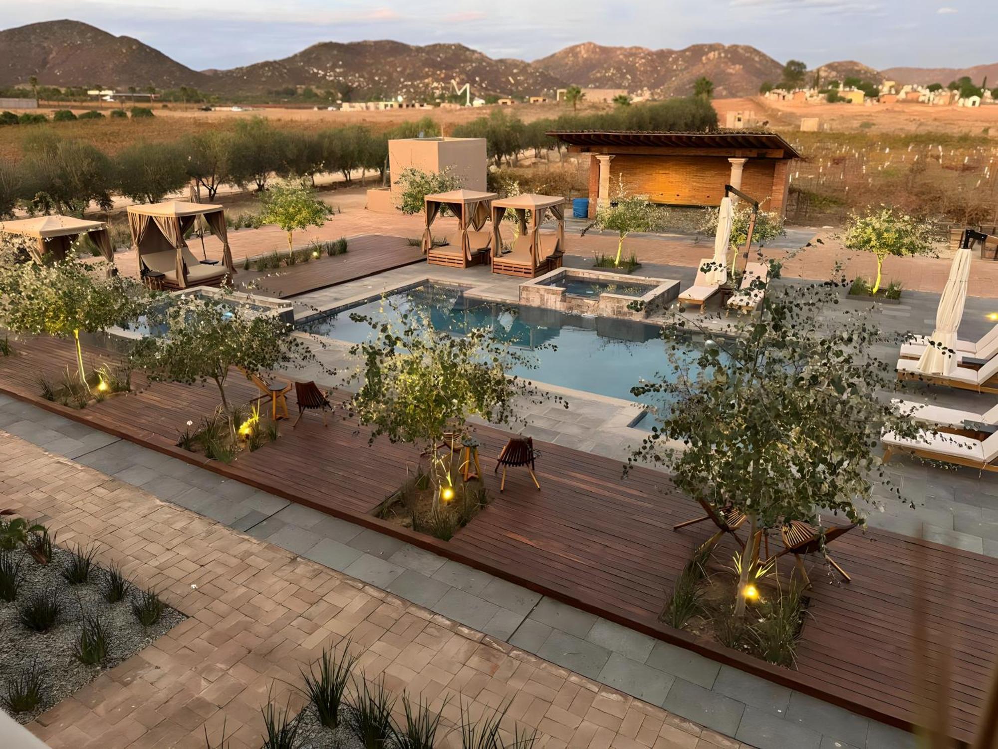 Hotel Flores De Sal-Valle De Guadalupe Extérieur photo
